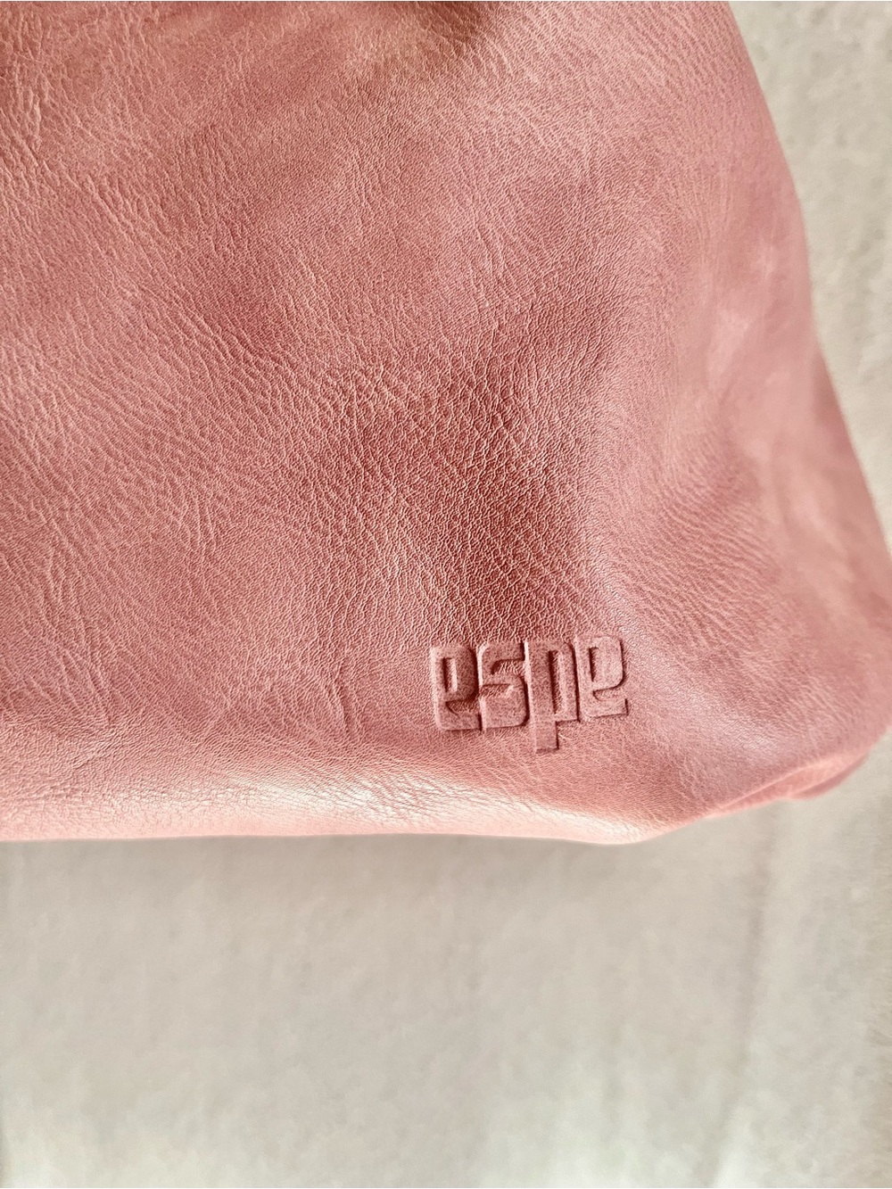 Espe Pink Women’s Shoulder Bag vegan or faux leather - Picture 2 of 9
